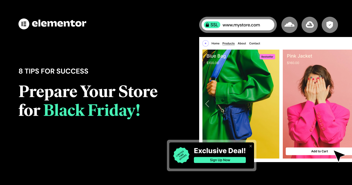 Prepare Your Store For Black Friday: 8 Essential Tips For A Successful Sale | Elementor