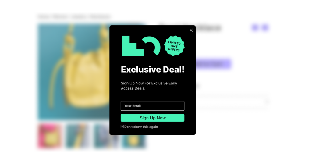 04 Create Engaging Popups To Capture Leads And Boost Sales Prepare Your Store For Black Friday: 8 Essential Tips For A Successful Sale 2