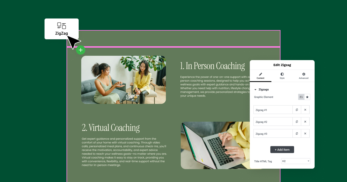 Zig Zag How To Build A Professional Business Website With Hello Biz In Minutes 1