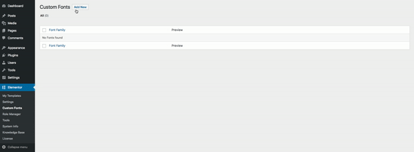 Addnewfont 2025 - Elementorhub.com