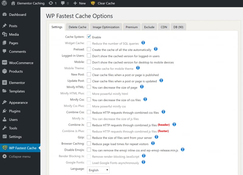 Wp Fastest Cache 1 2025 - Elementorhub.com