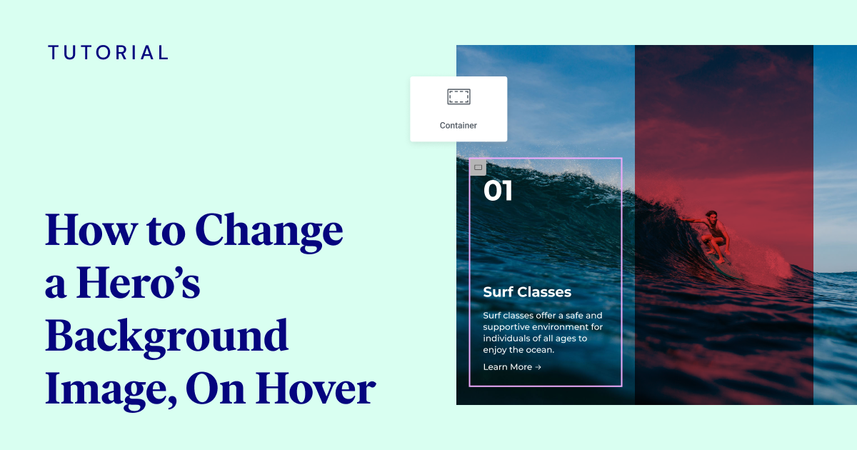 Tutorial: How To Change A Hero’s Background Image, On Hover