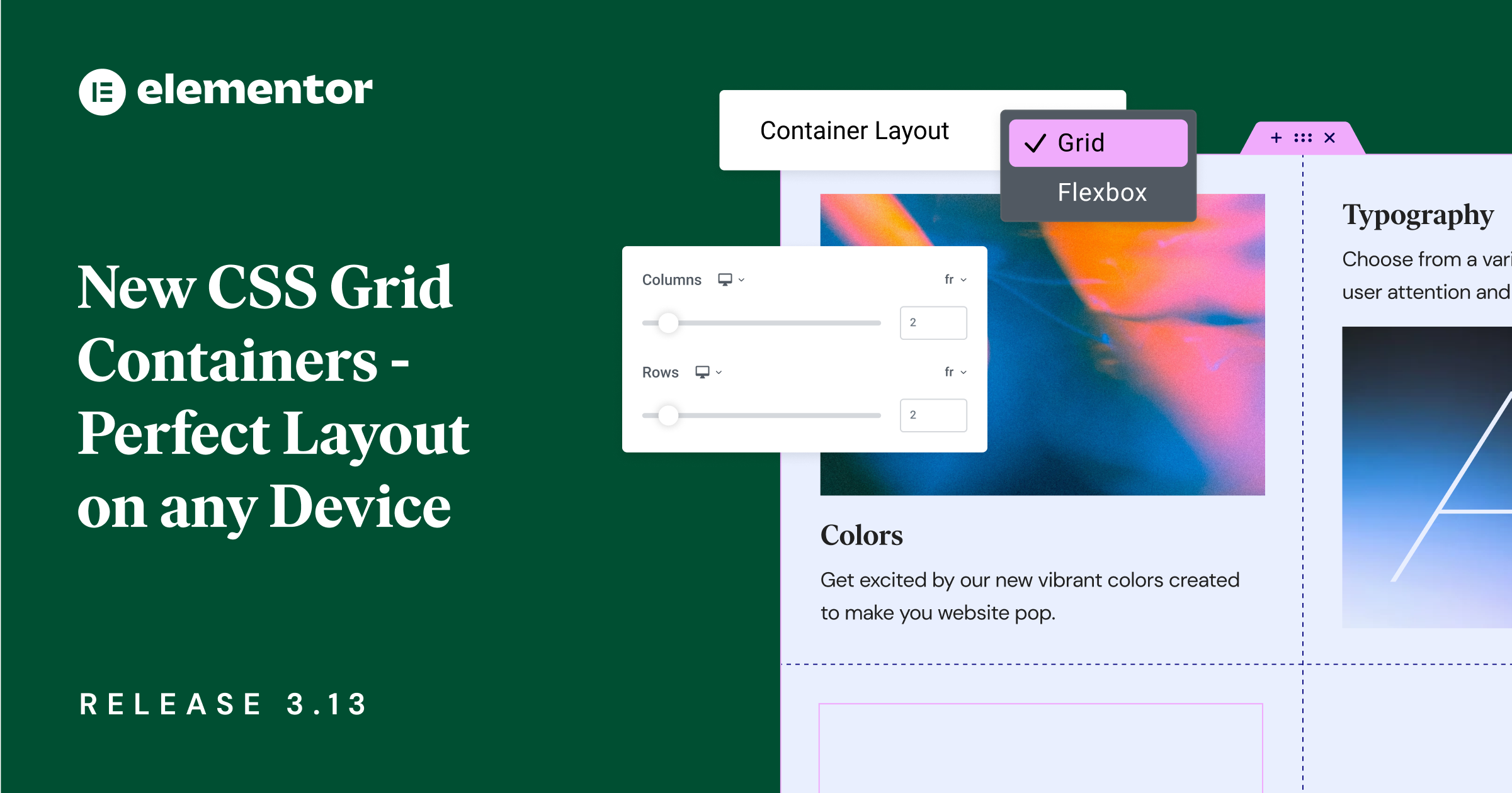 Introducing Elementor 3.13 – Build Lean, And Flexible Website Layouts With Css Grid