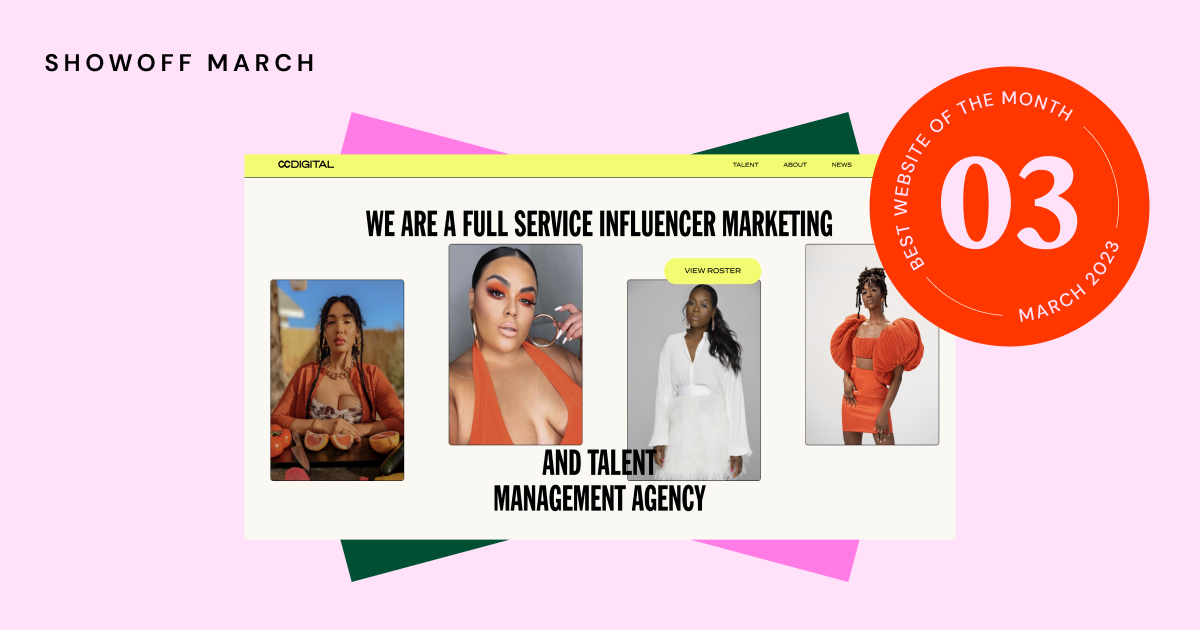 Elementor Showoff: Best Website Of The Month – March 2023