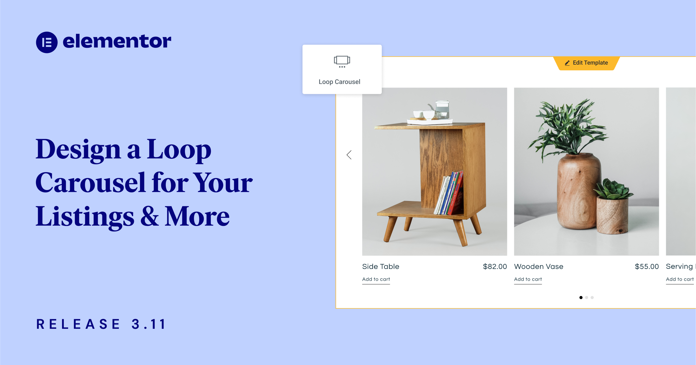 Introducing Elementor 3.11 – New Loop Carousel Widget To Customize The Display Of Your Posts Or Products