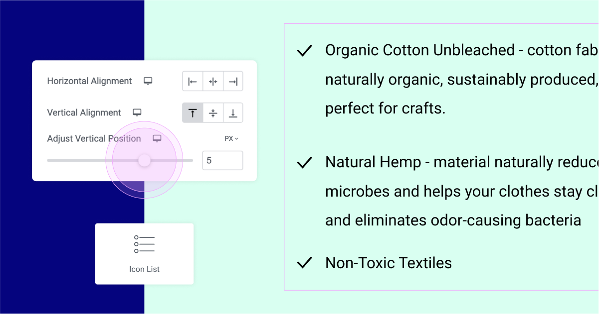 Icon List 2025 - Elementorhub.com