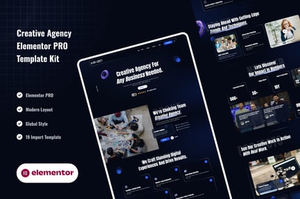 Wiragen – Creative Agency Elementor Pro Template Kit