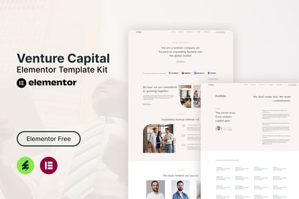 Rixus – Venture Capital Elementor Template Kit