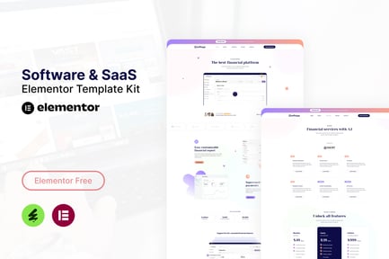 Softapp – Software & Saas Elementor Template Kit