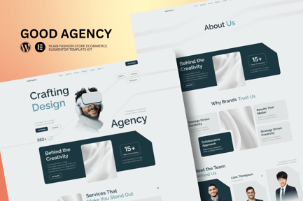 Goodagency – Creative Agency Elementor Template Kit