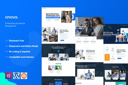 Onova – Technology It Solutions Elementor Template Kit