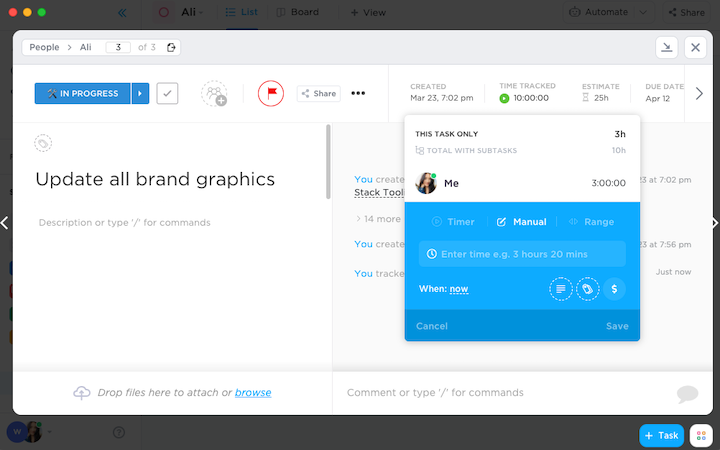 5 Clickup Time Tracking And Reporting 2025 - Elementorhub.com