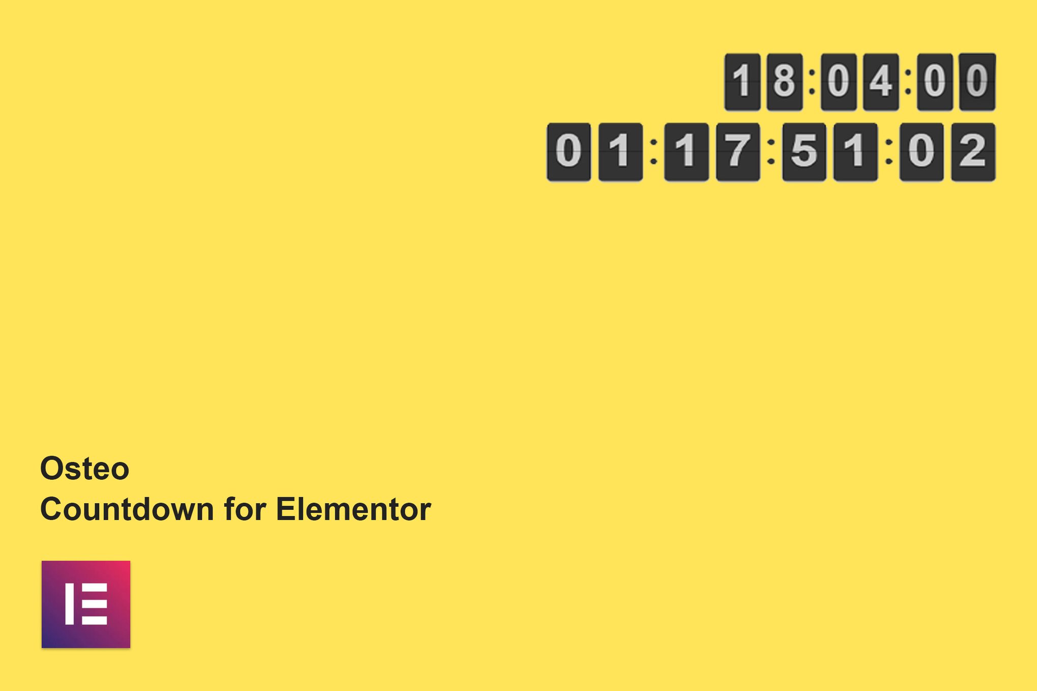Osteo Countdown For Elementor