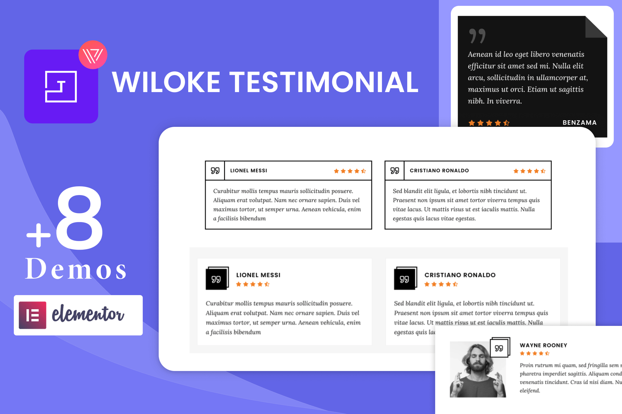 Wiloke Testimonial Elegant