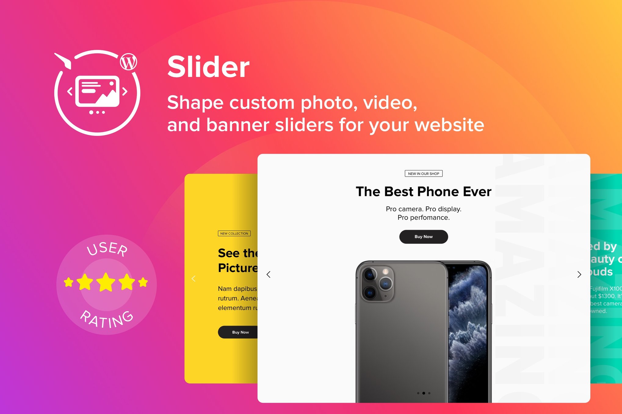 Wordpress Image Slider Plugin
