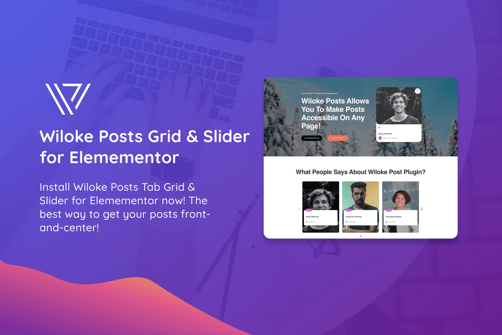 Wiloke Blog Grid & Slider For Elementor