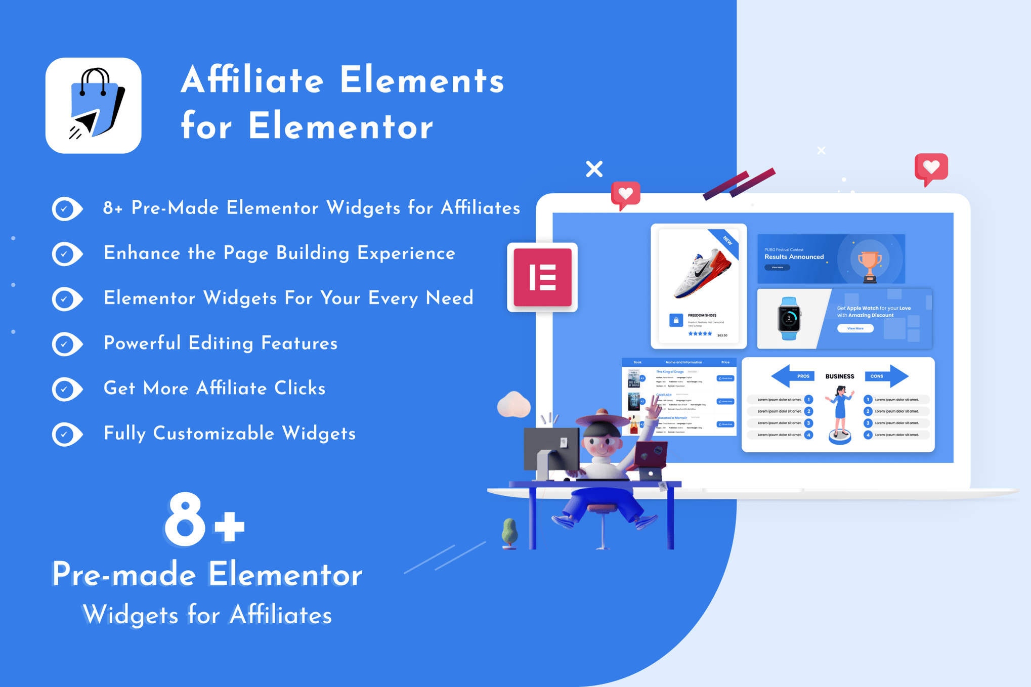 Affiliate Elements For Elementor