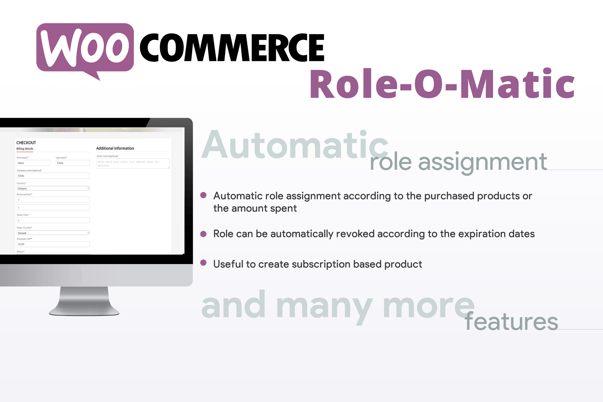Woocommerce Role-O-Matic