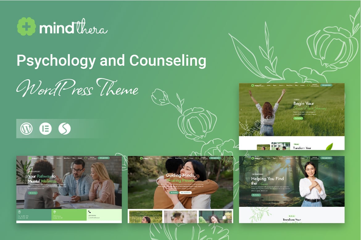 Mindthera – Psychology Counseling Wordpress Theme