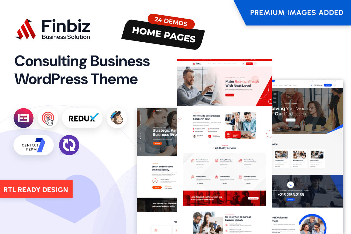 Finbiz – Consulting Business Wordpress Theme