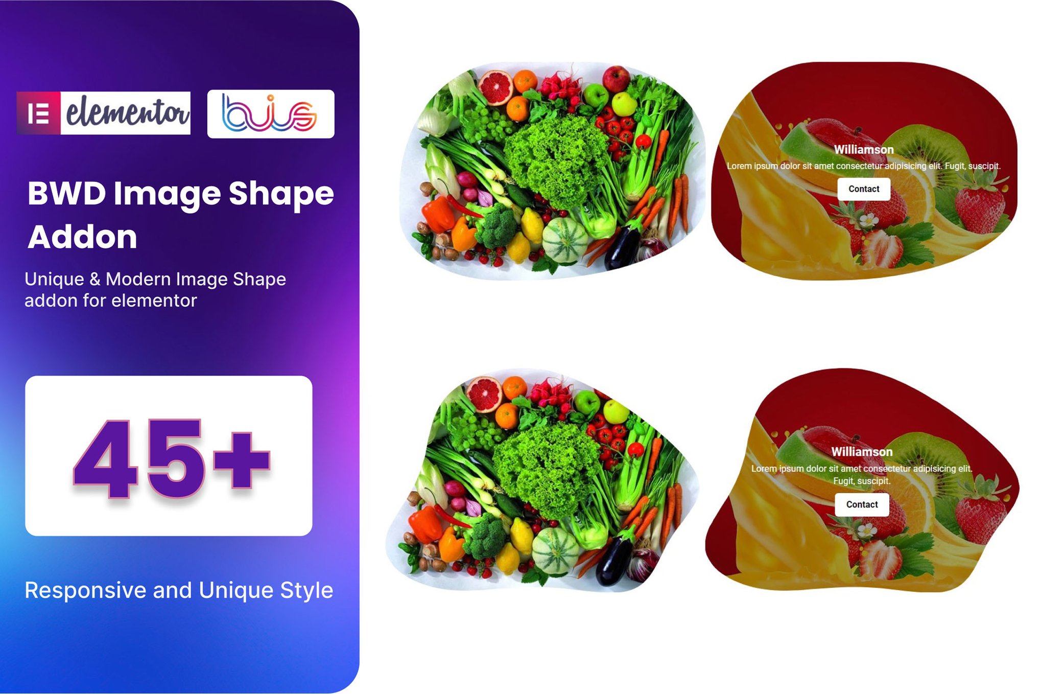 Bwd Image Shape Addon For Elementor