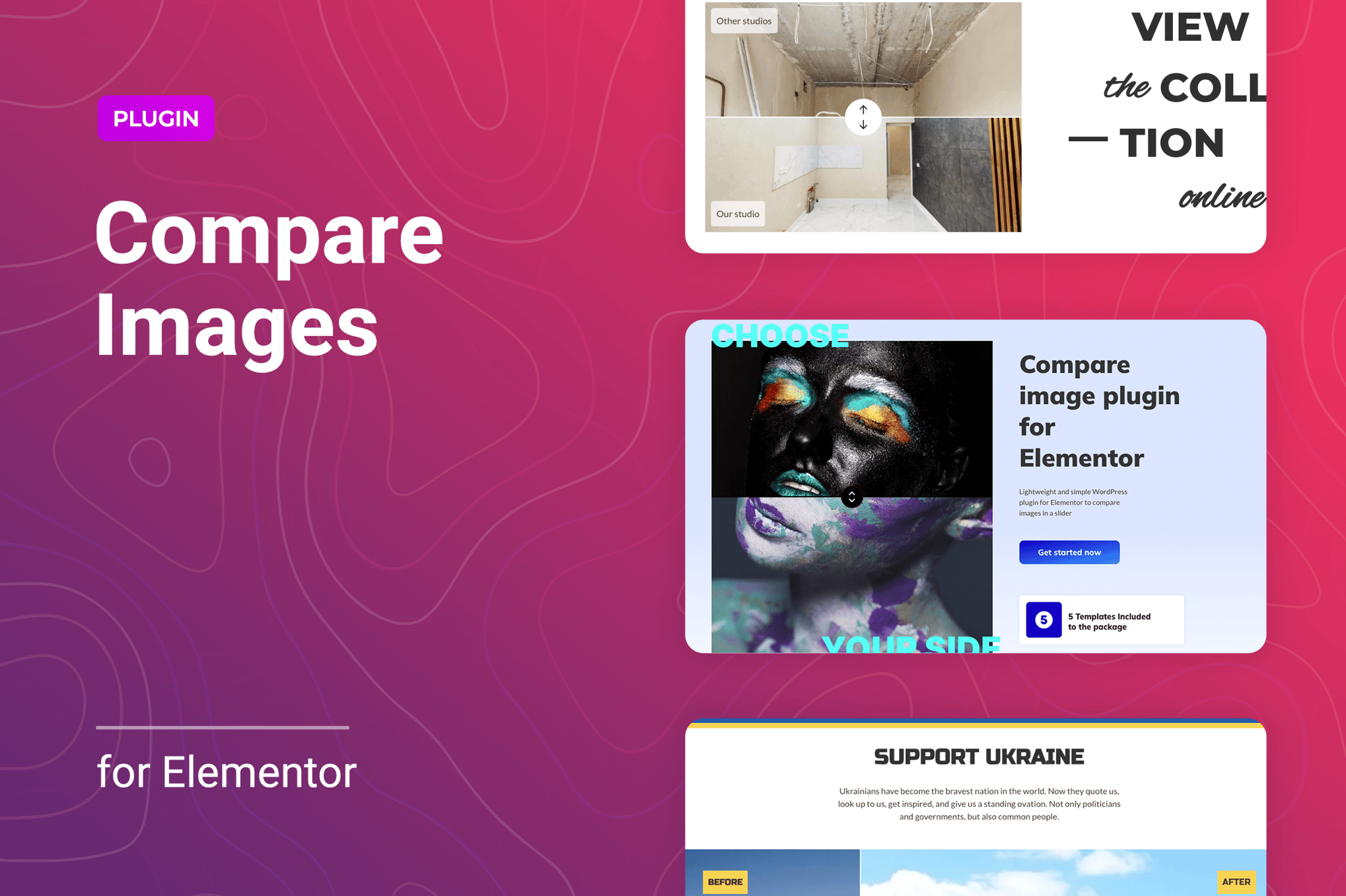 Before And After Image Compare For Elementor