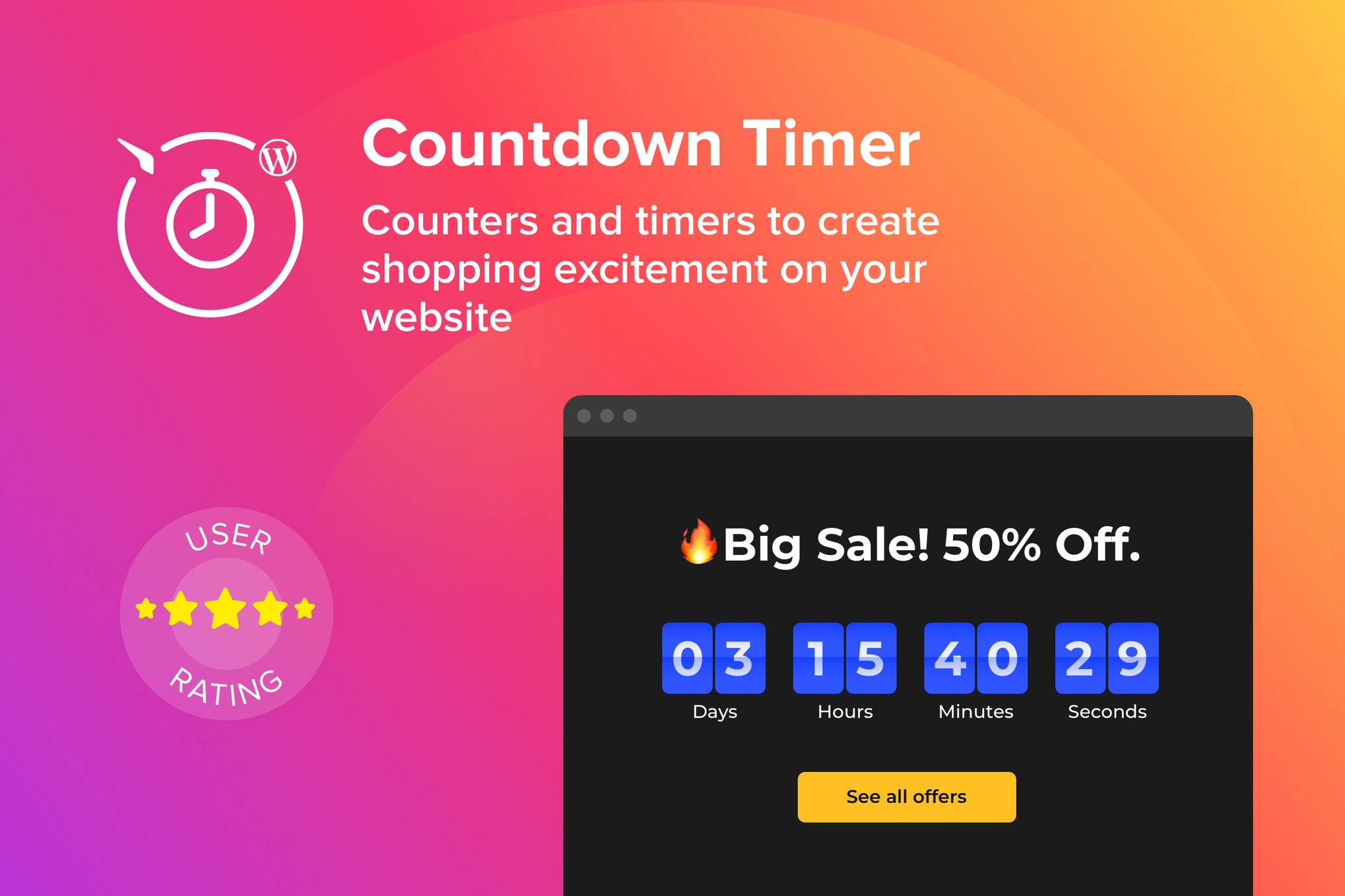Wordpress Countdown Timer Plugin