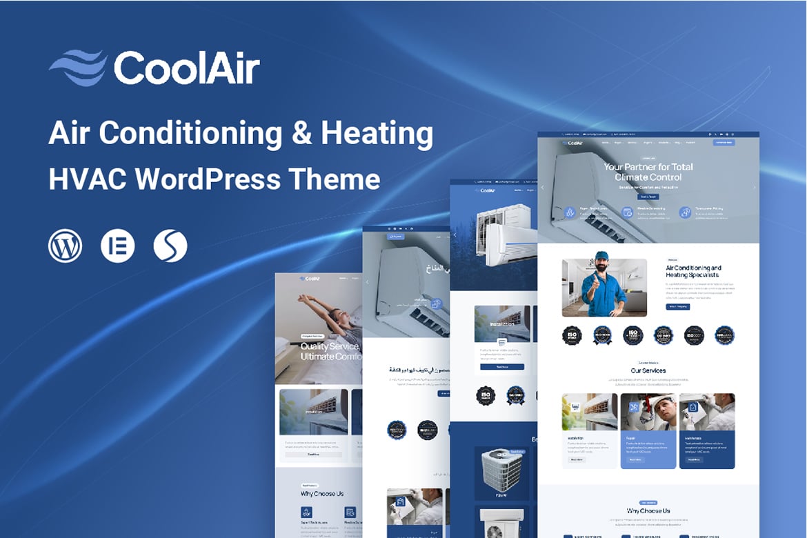 Coolair – Air Conditioning & Heating Hvac Wordpres
