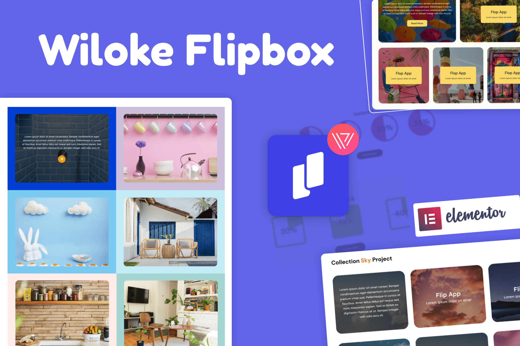Wiloke Flipbox For Elementor