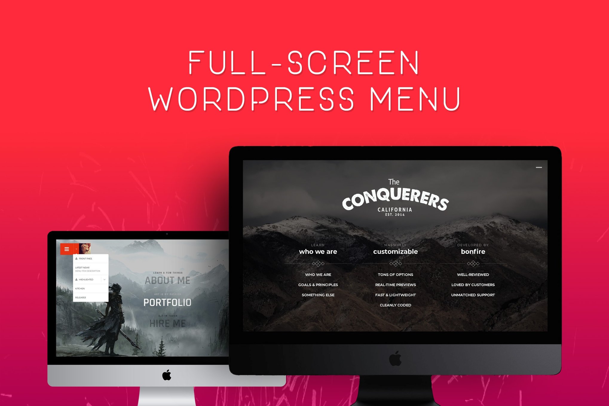Jumbo: Fullscreen Wordpress Menu