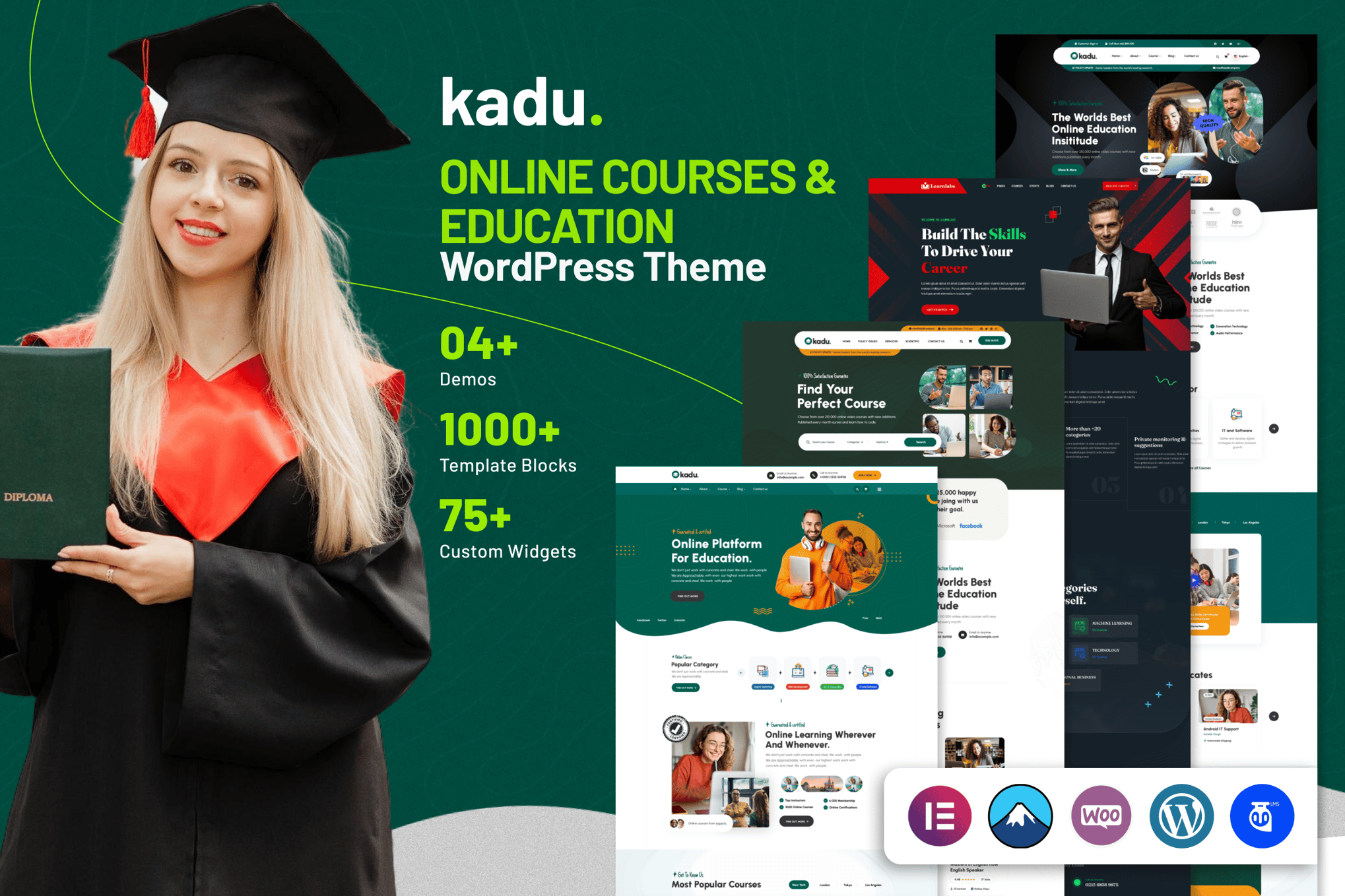 Kadu – Education Wordpress Theme