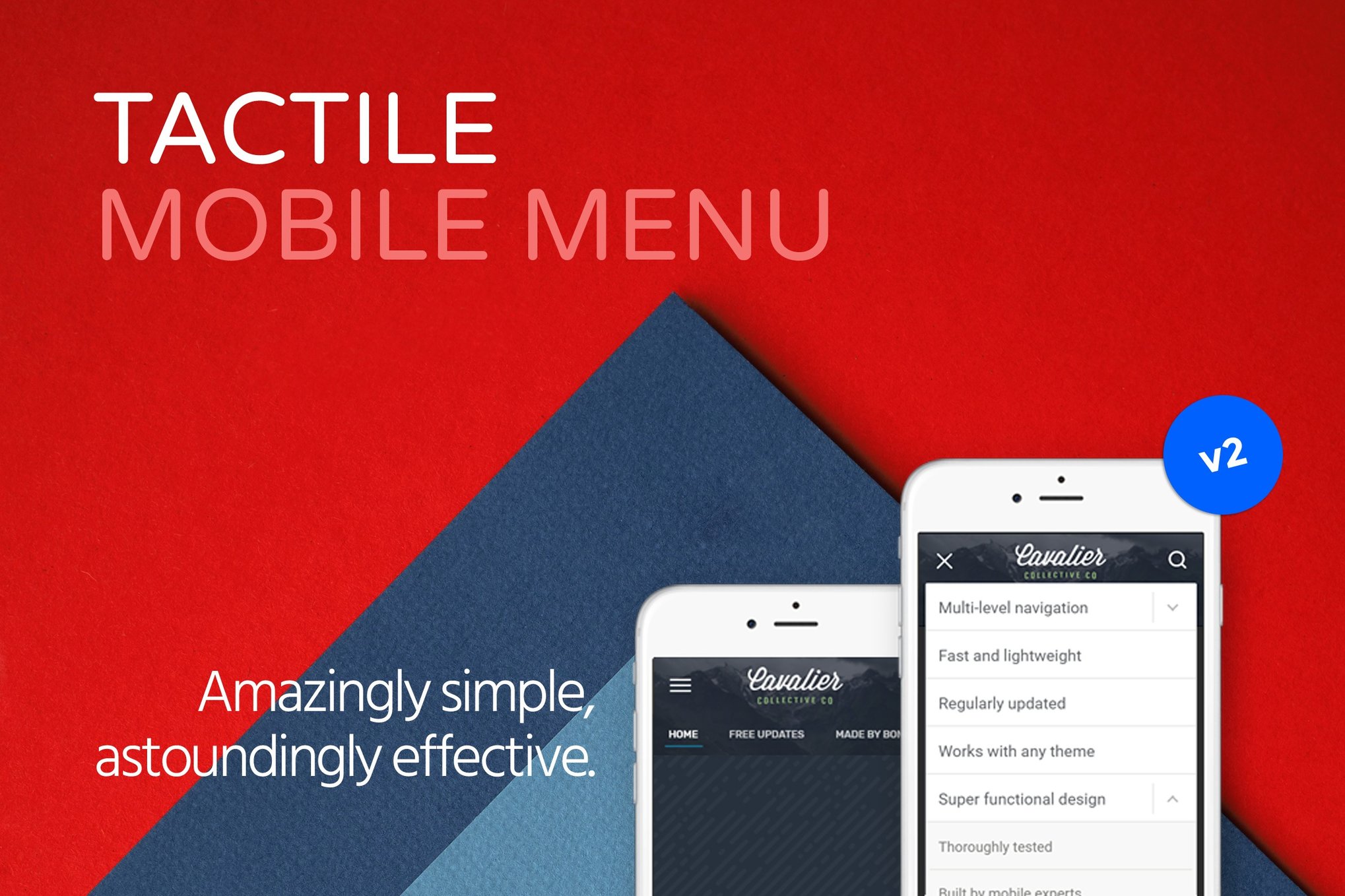 Tactile: Wordpress Mobile Menu