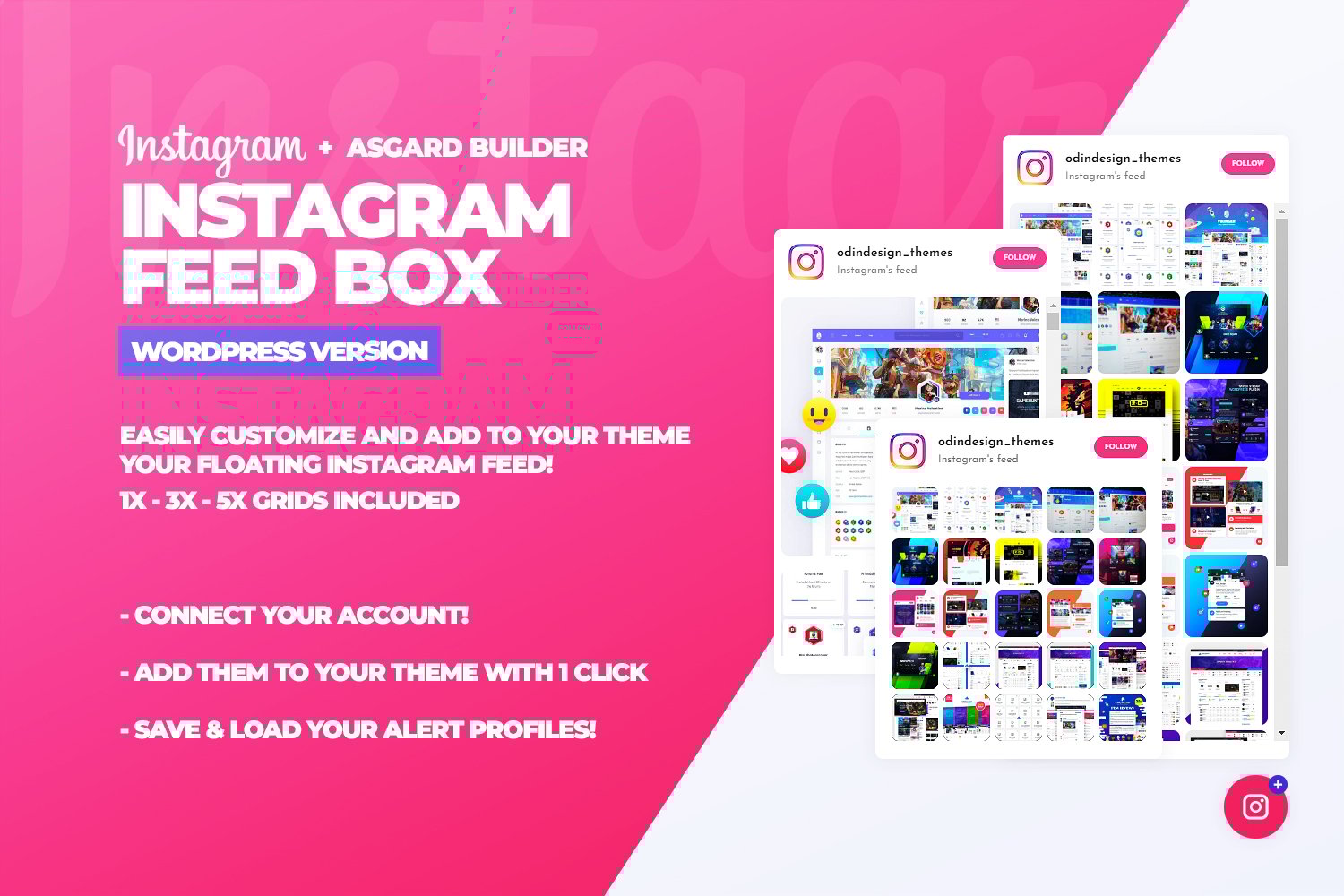 Instagram Feed Box Wordpress Plugin