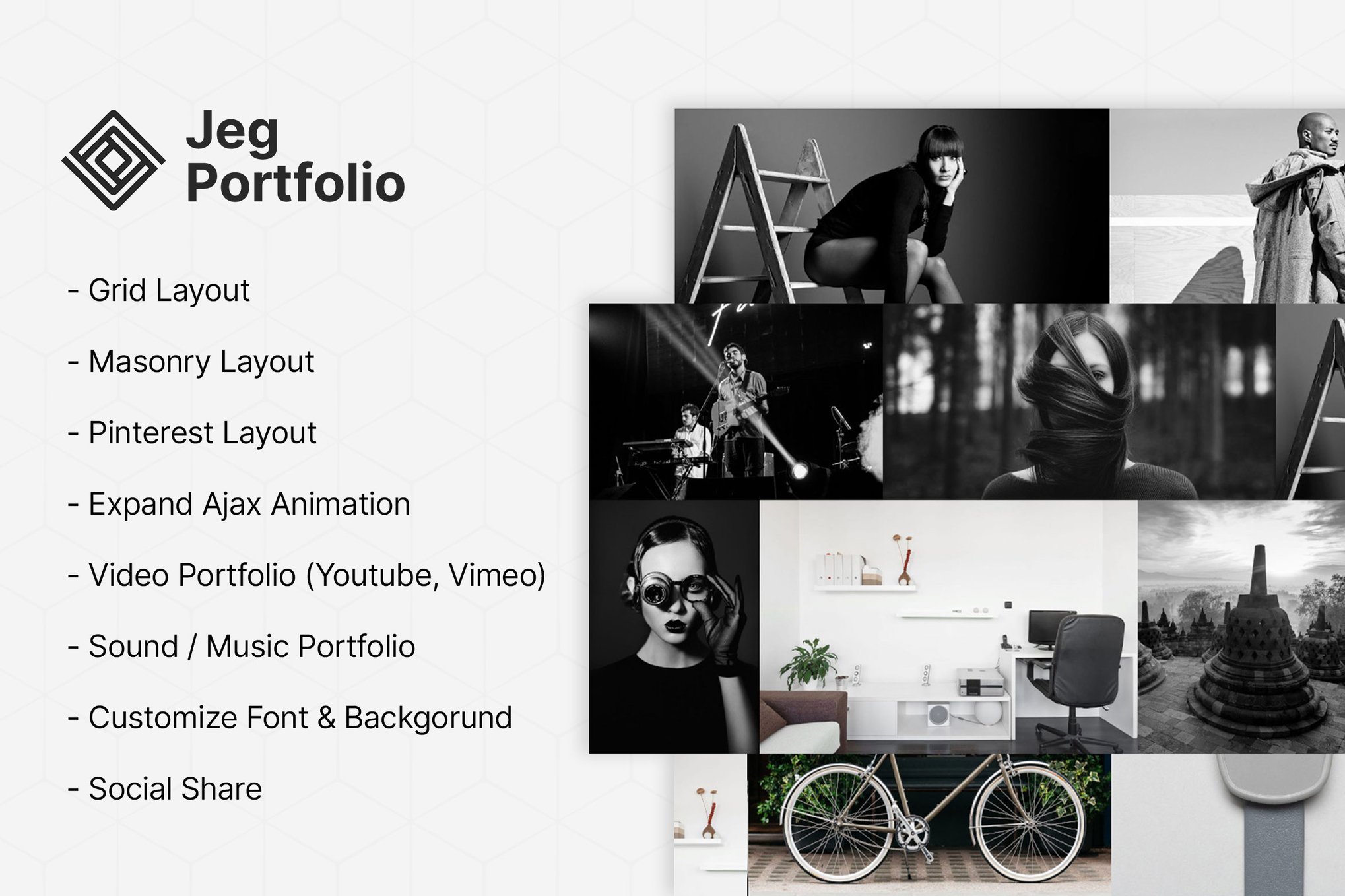 Jeg Portfolio – Portfolio & Gallery Plugin