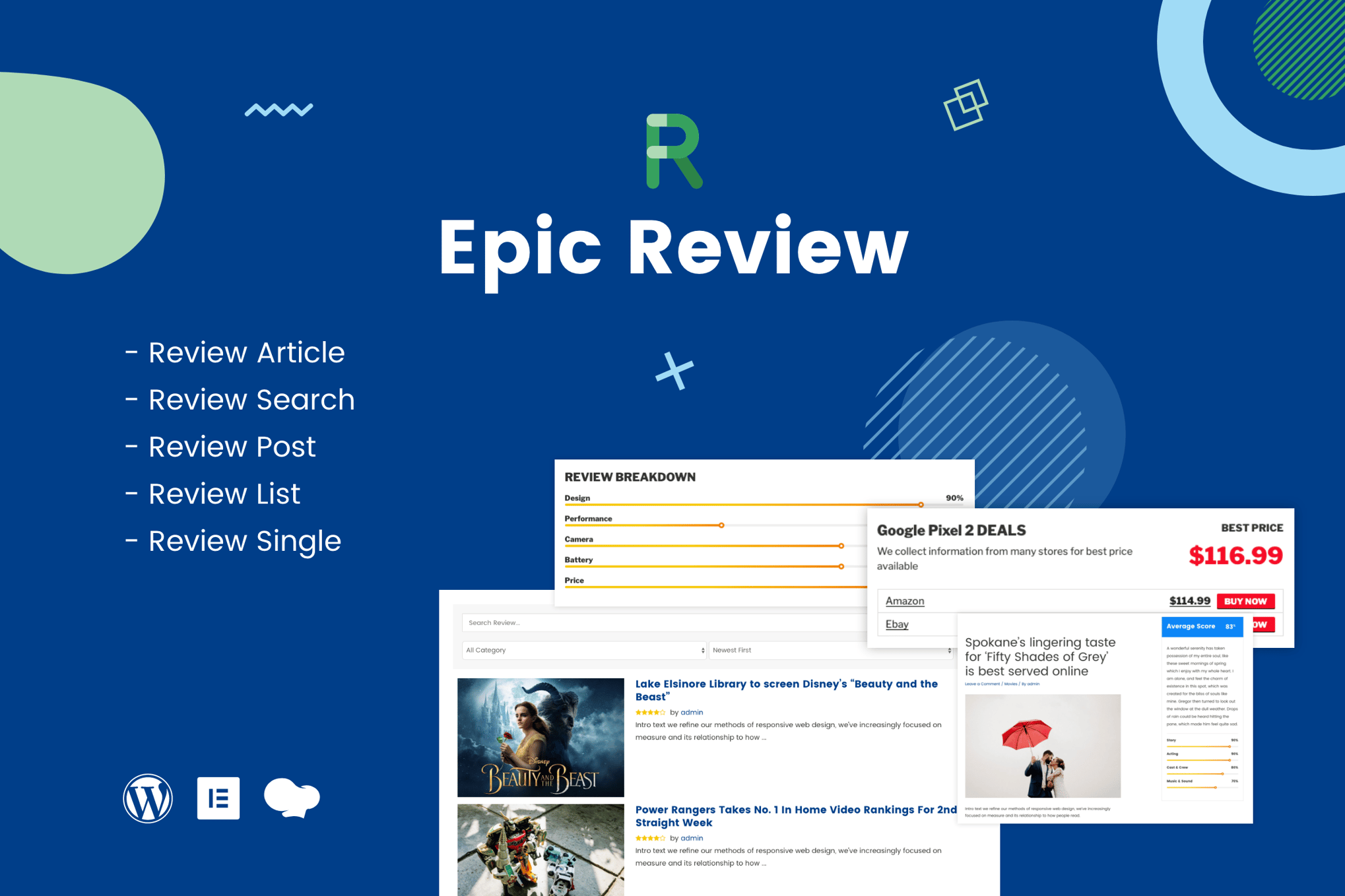 Epic Review – Wordpress Plugin