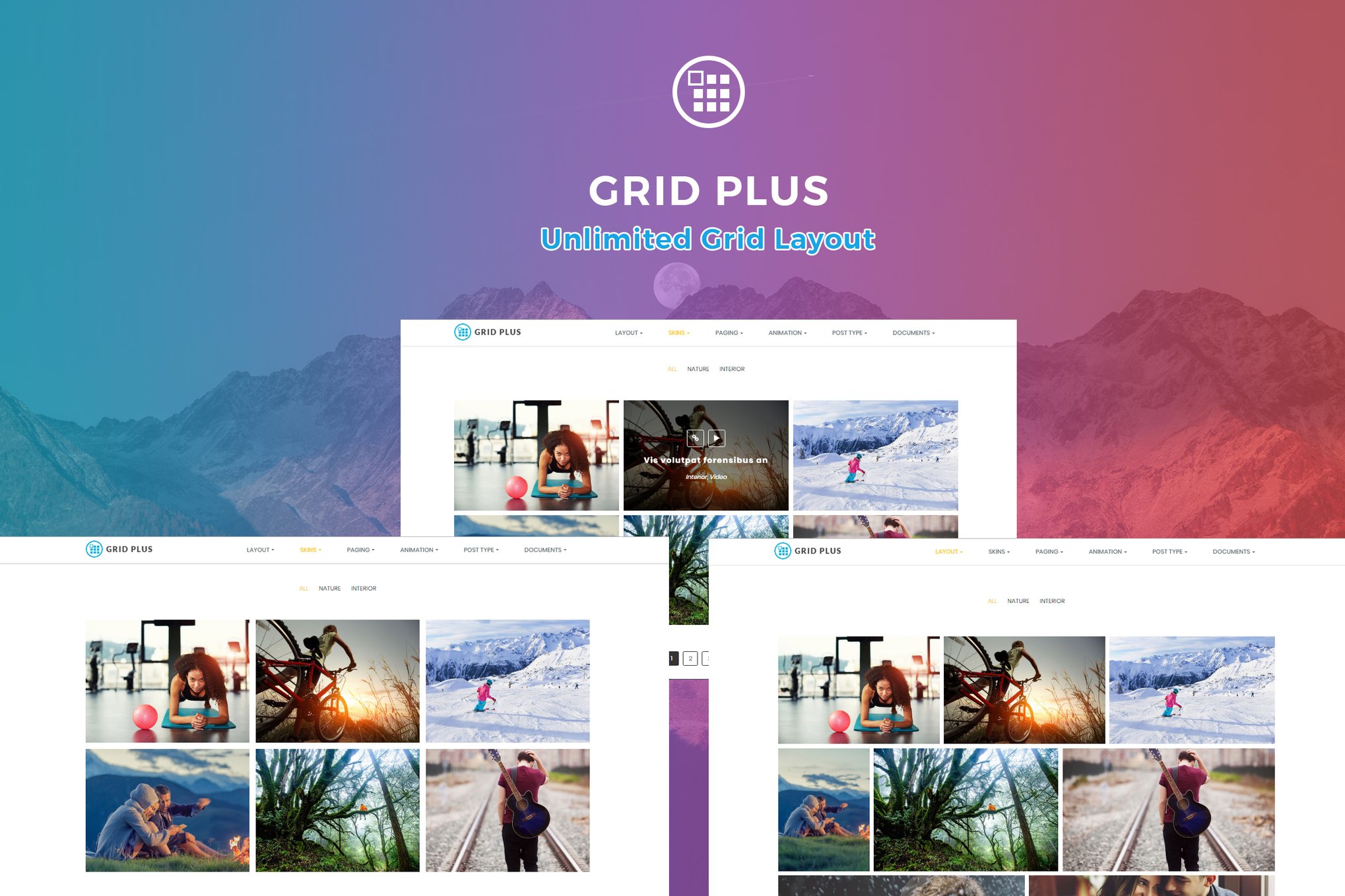Grid Plus – Unlimited Grid Layout