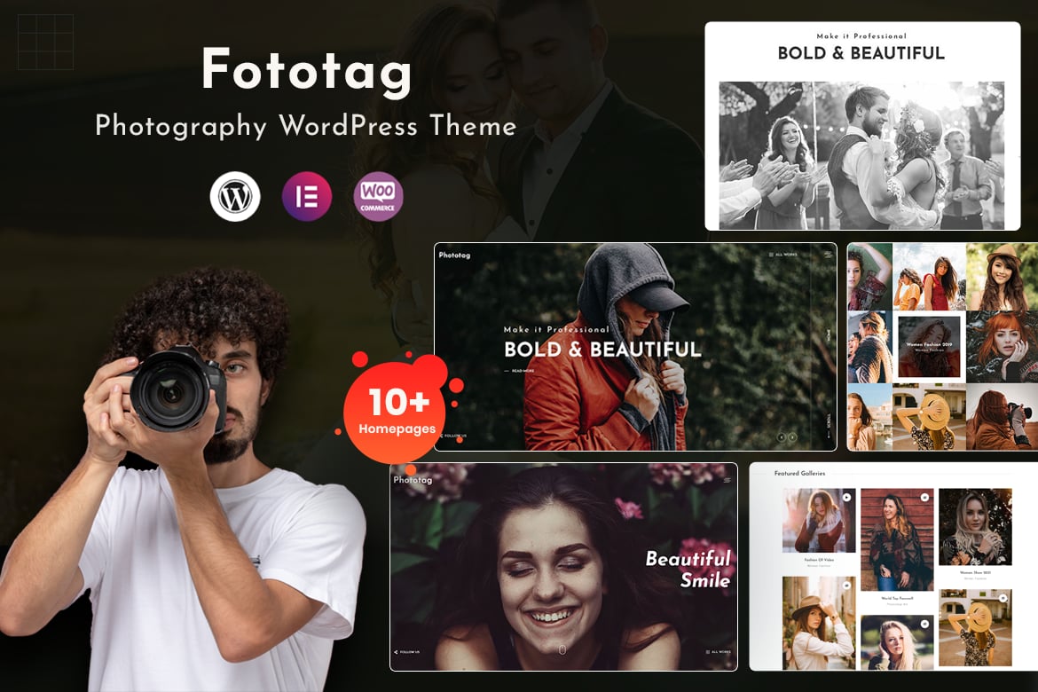 Fototag – Photography Wordpress Theme