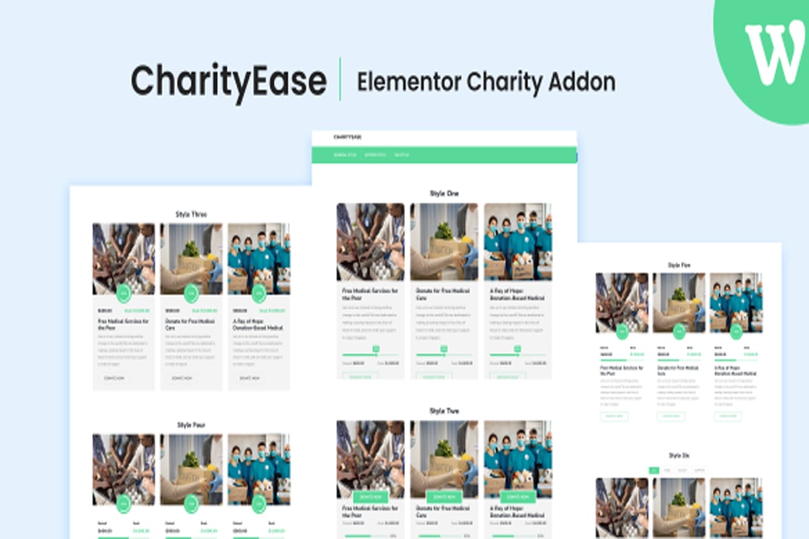 Elementor Charity Addon – Givewp