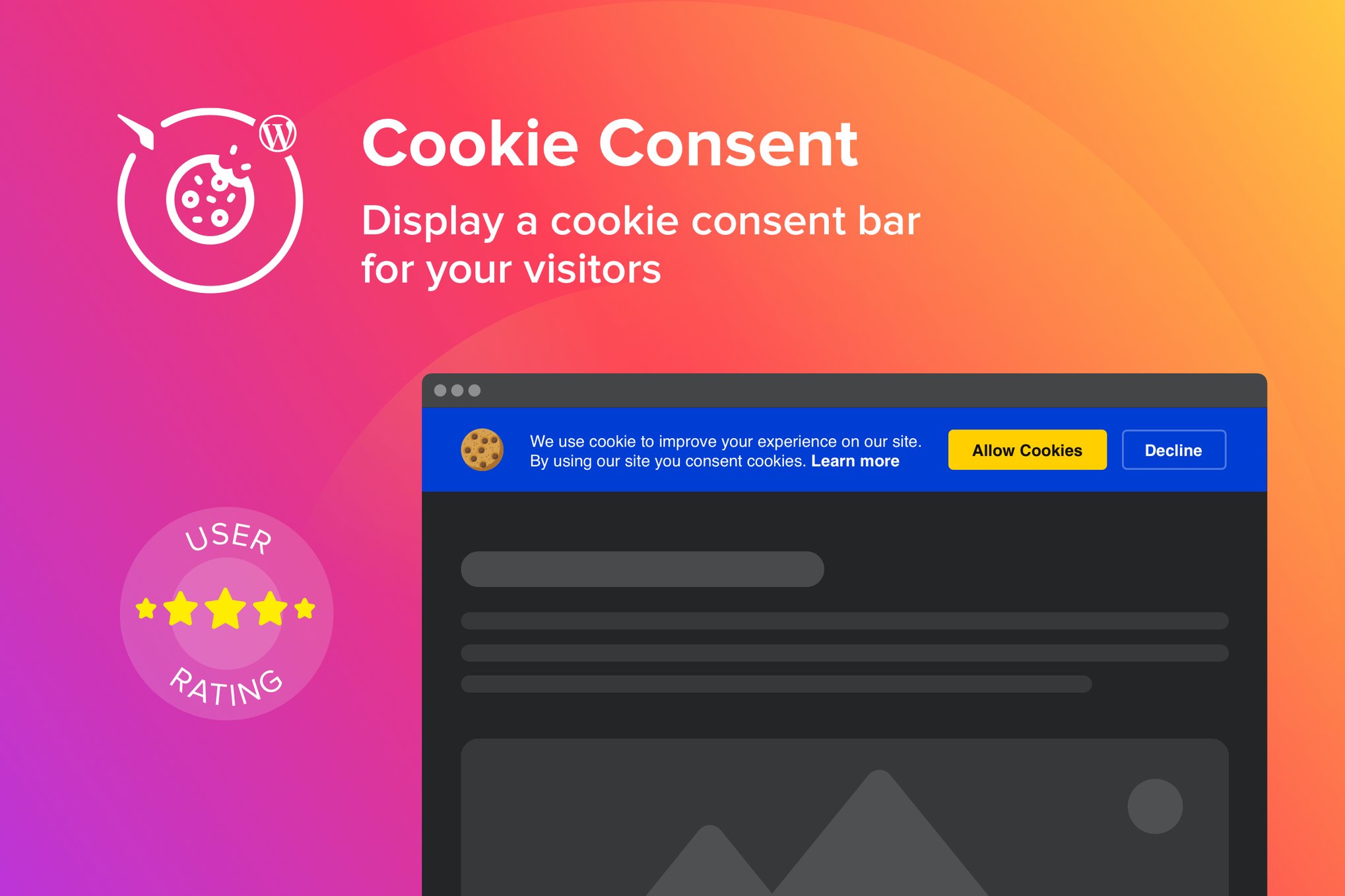 Wordpress Cookie Consent Plugin