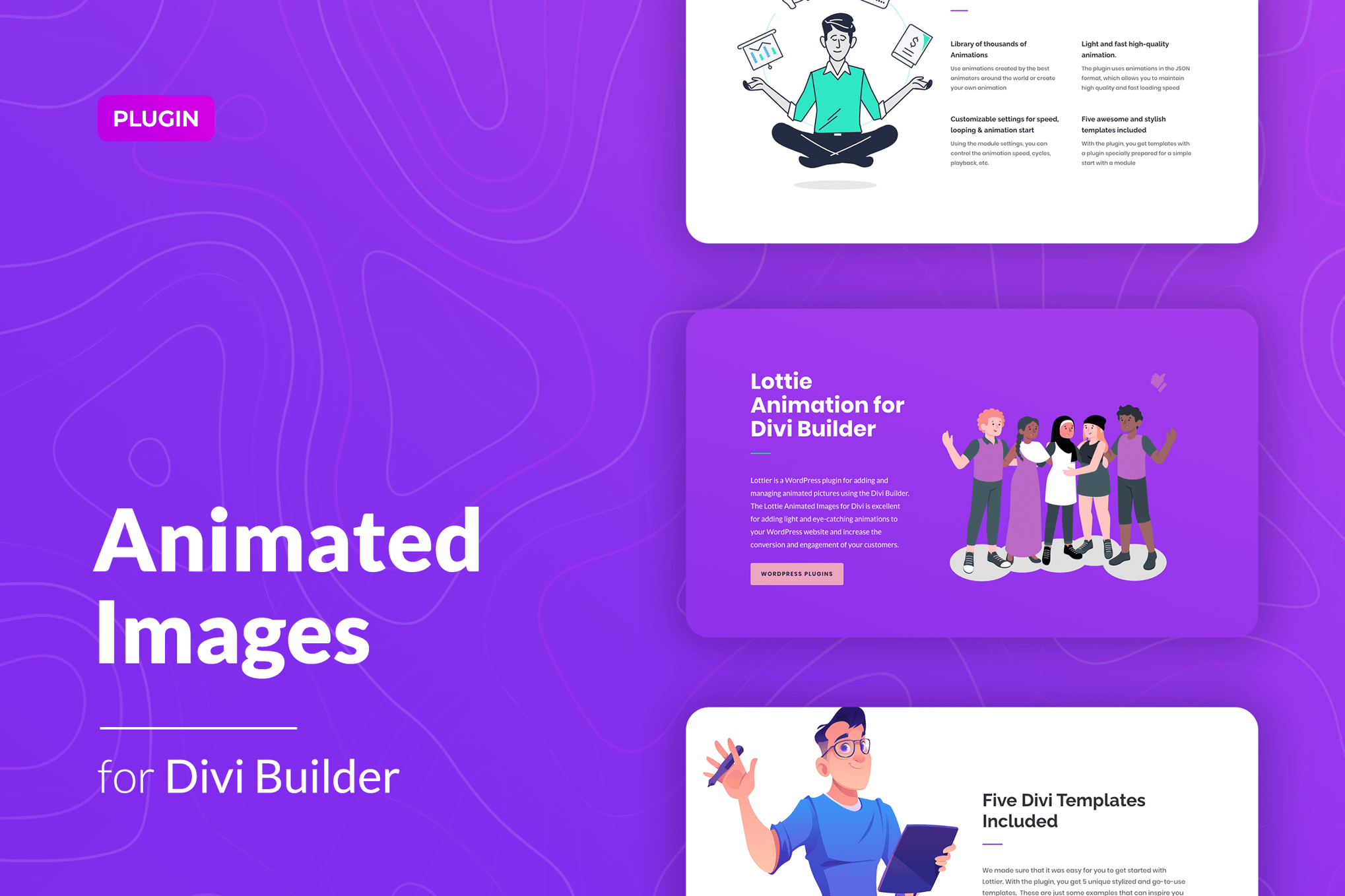 Lottie Animated Images For Divi Builder