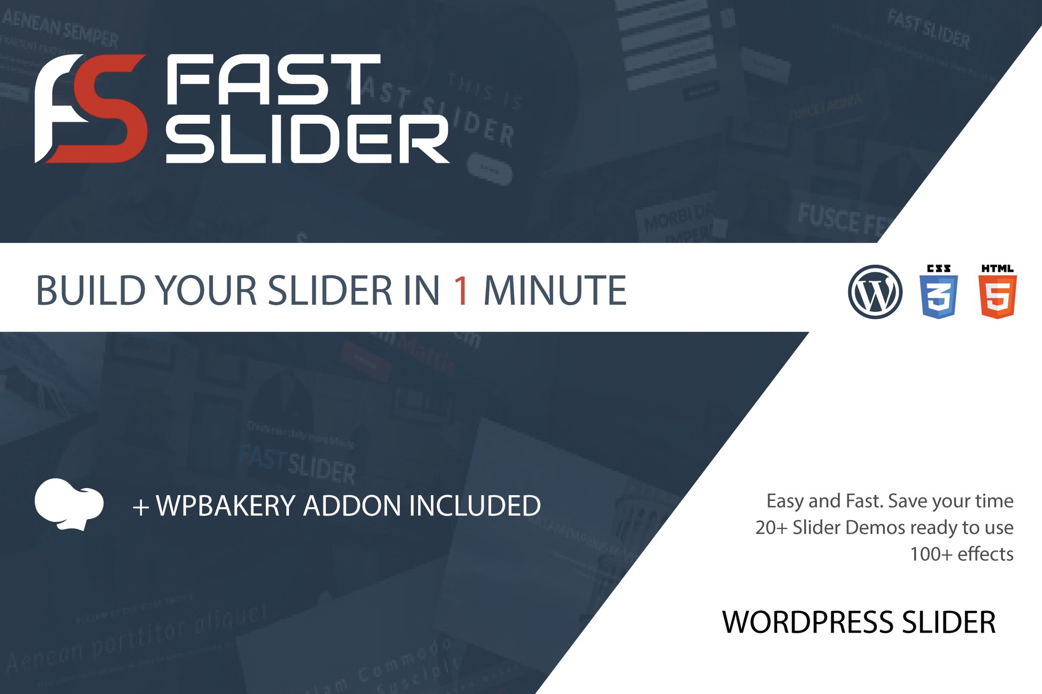 Fast Slider – Easy And Fast – Slider Plugin For Wp