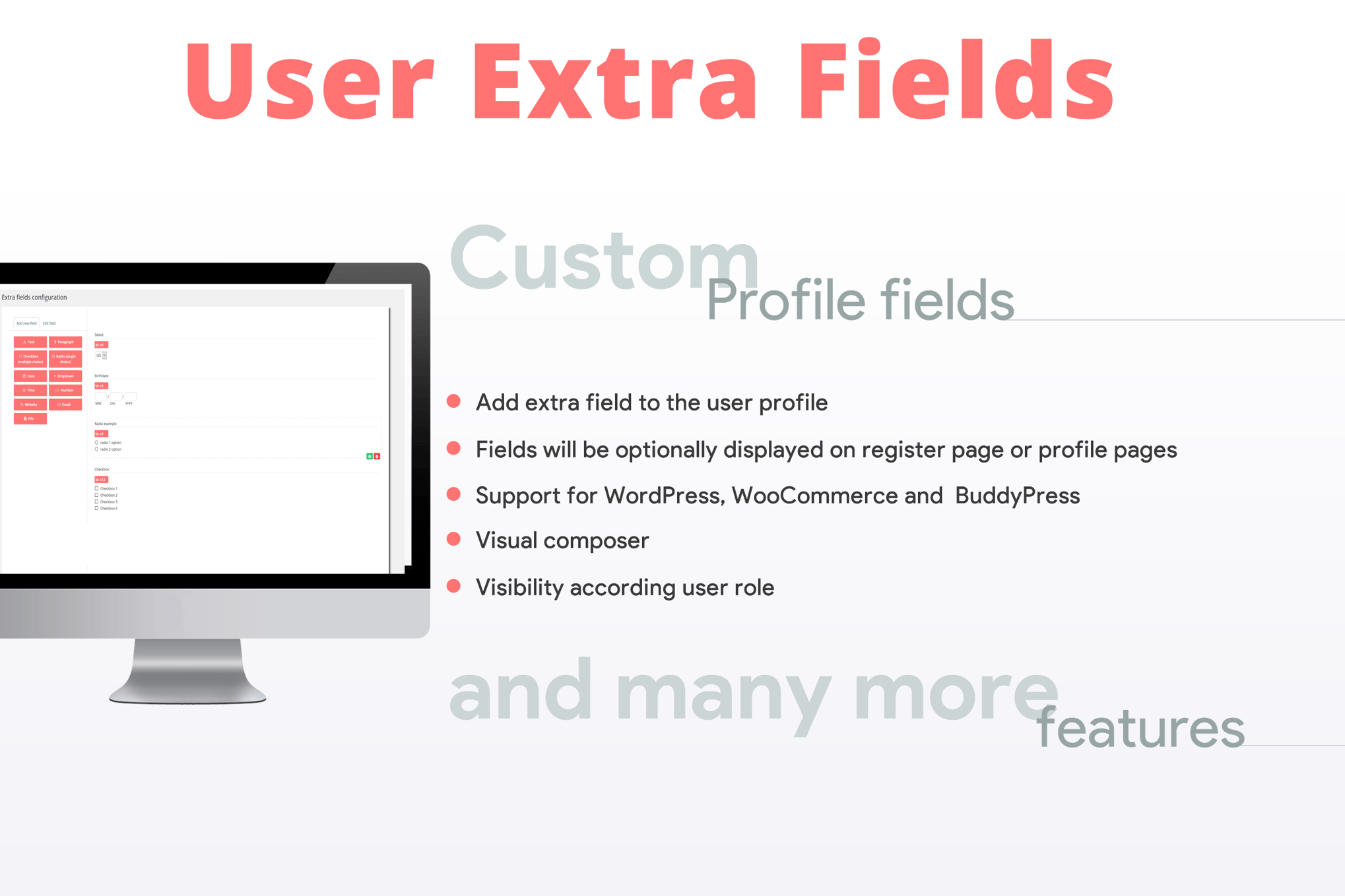 User Extra Fields