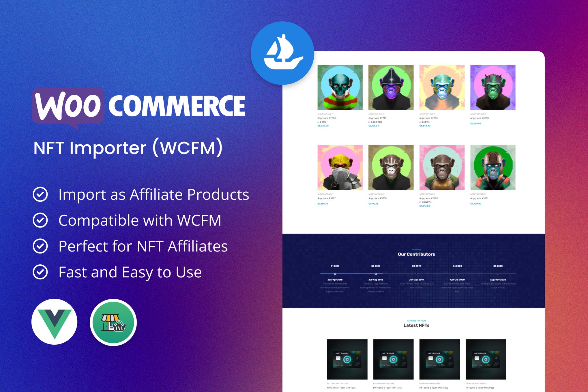 Woocommerce Nft Importer – Wcfm (Addon)