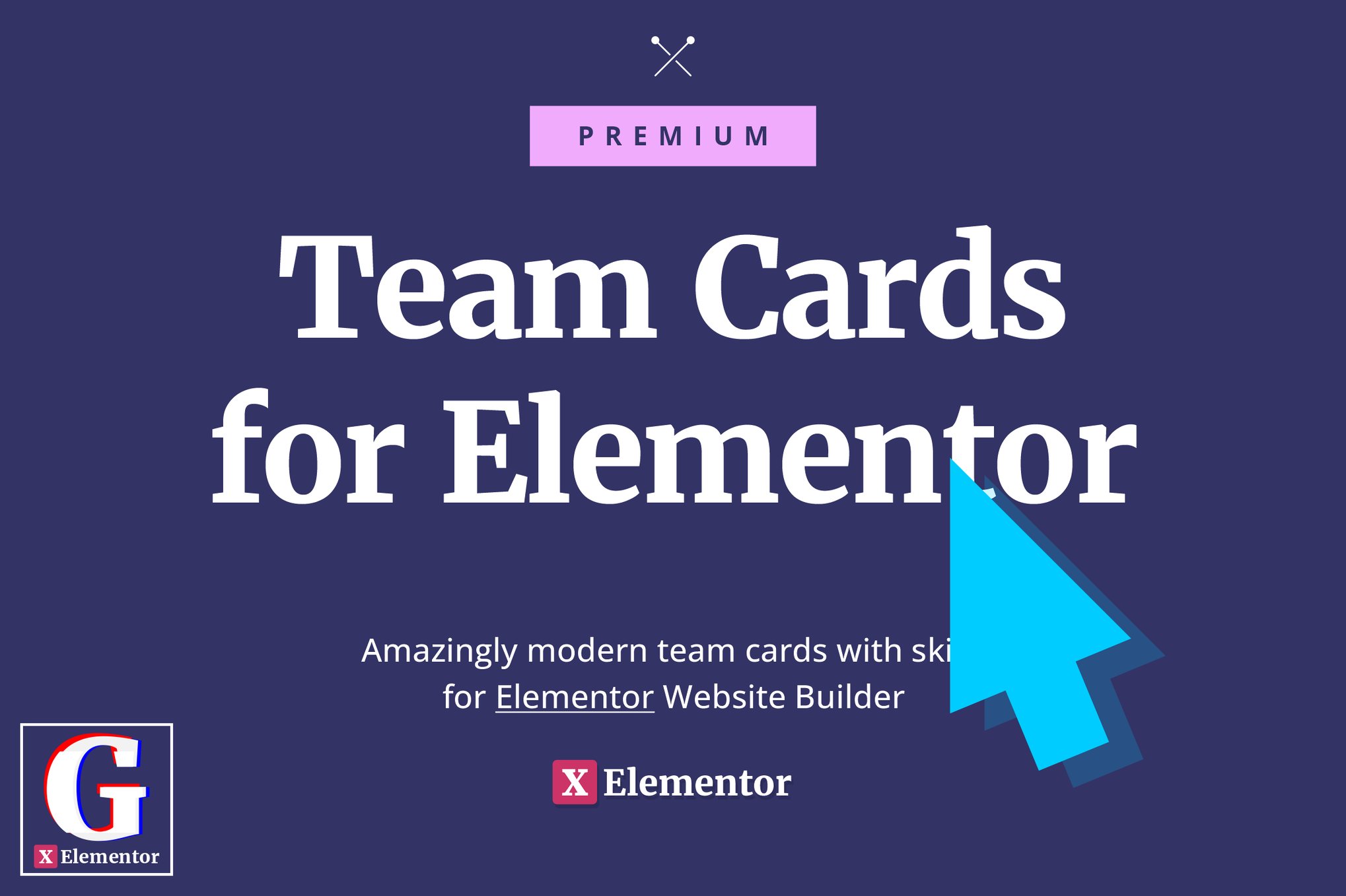 Team Cards For Elementor