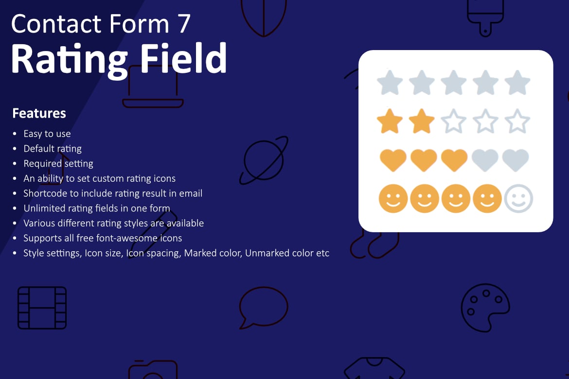 Rating Field For Contact Form 7