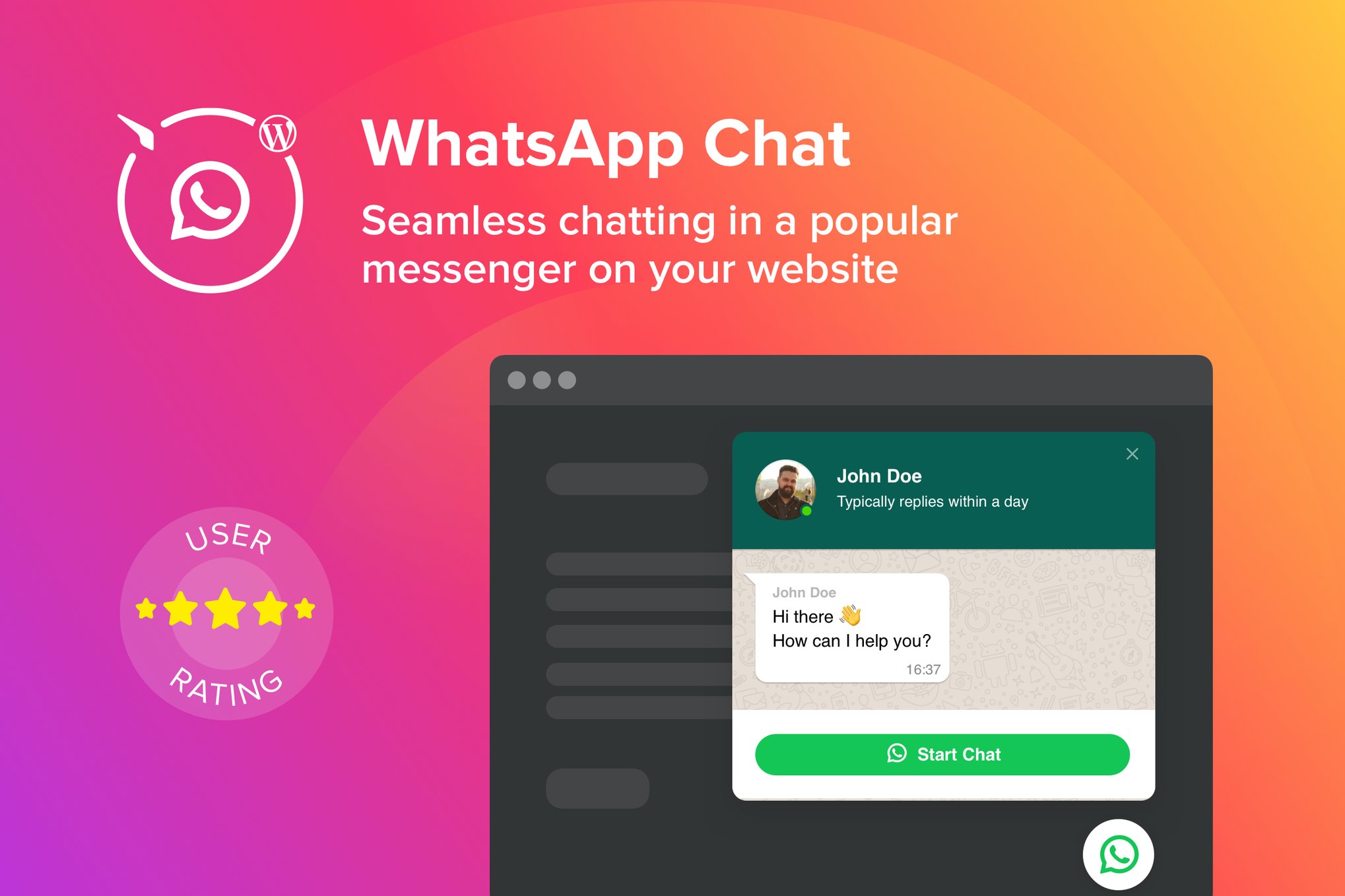 Wordpress Whatsapp Chat Plugin