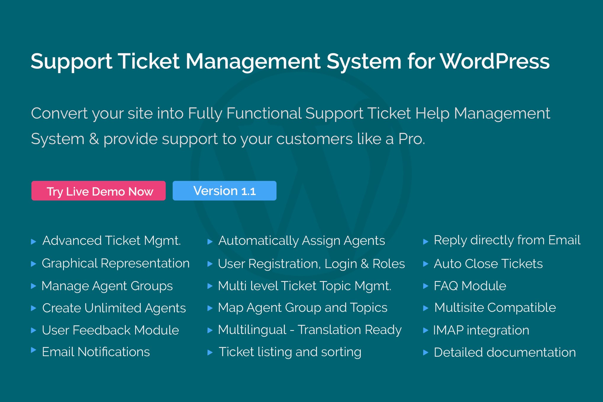 Support Ticket Management System For Wordpress
