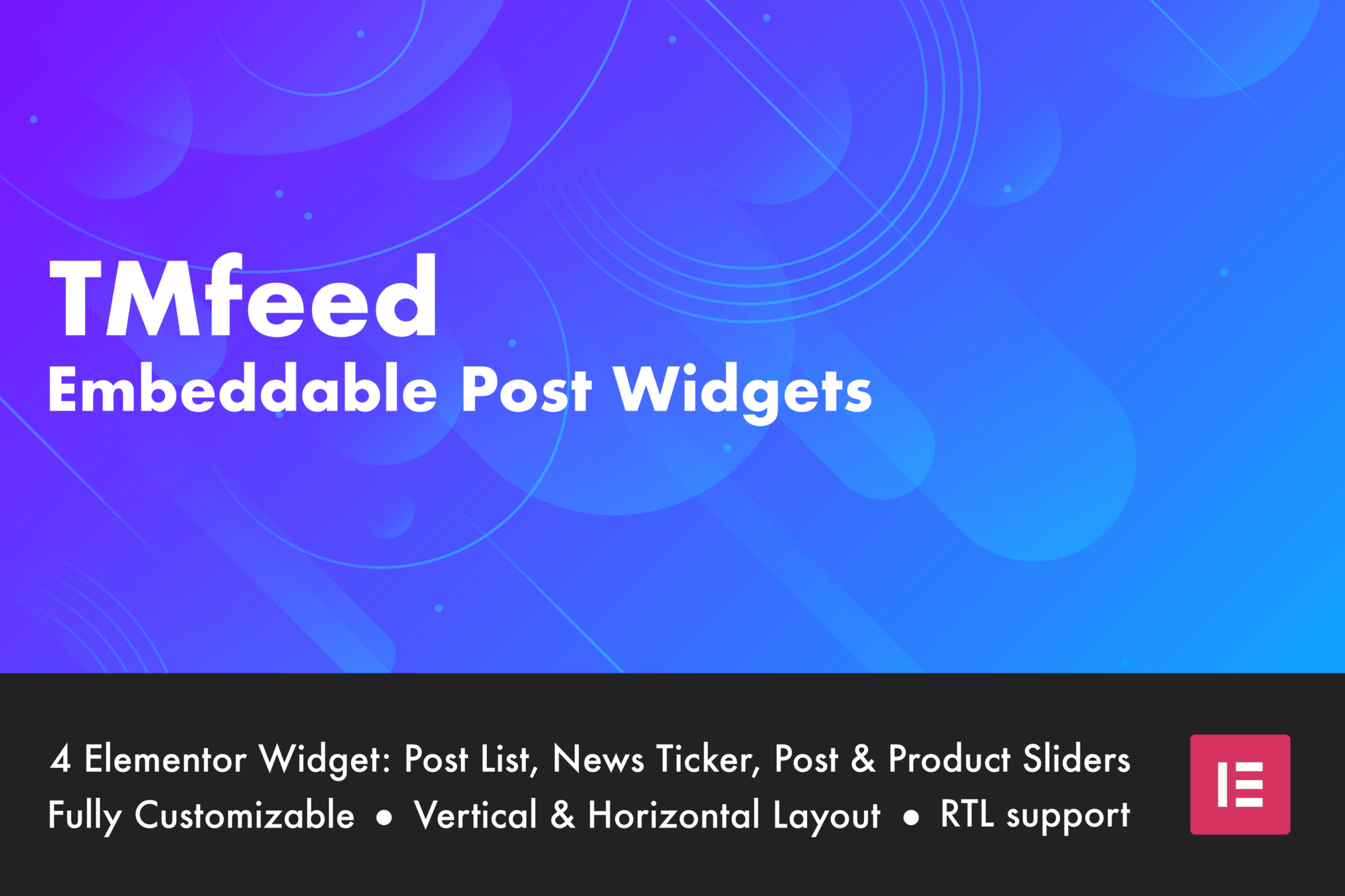 Tmfeed – Embeddable Post Widgets For Elementor