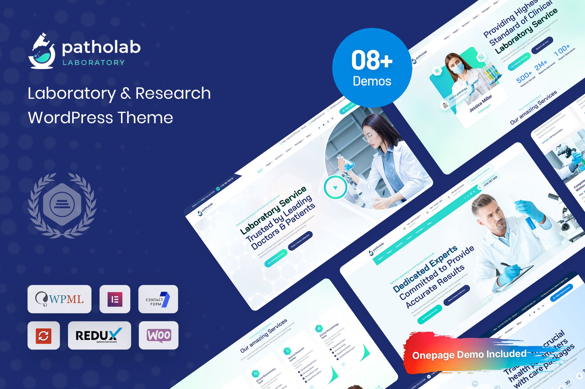 Patholab – Laboratory & Science Research Wordpress
