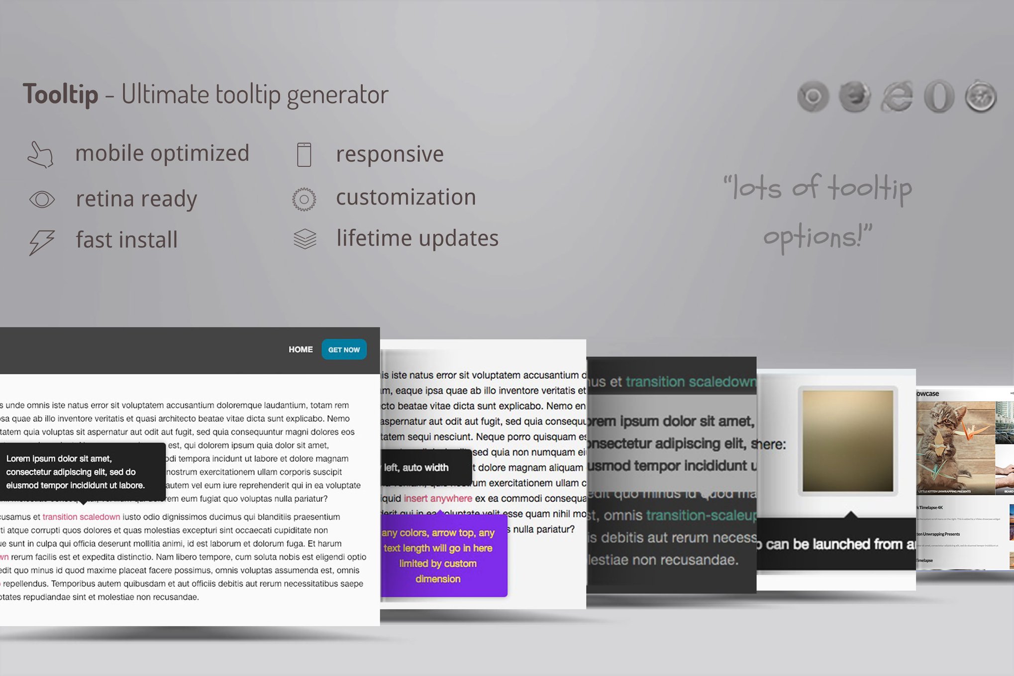 Wordpress Tooltip Ultimate – Customisable Tooltip